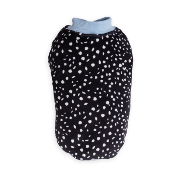 Dog Days Polkadots Dog Sweatshirt - Black