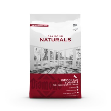 Diamond Naturals Chicken and Rice Indoor Adult Cat Food