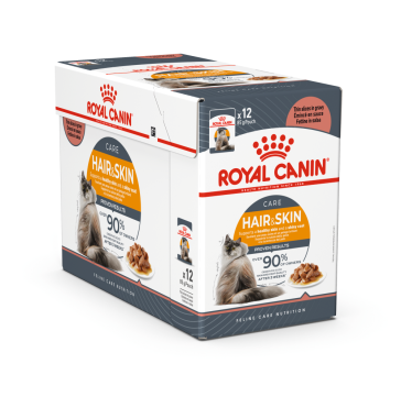 Royal Canin Hair & Skin Wet Cat Food Pouch