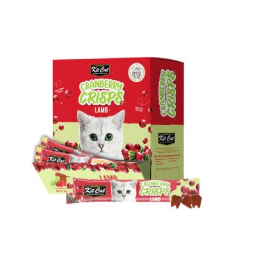 Kit Cat Cranberry Crisps Lamb Cat Treats - 50x20g