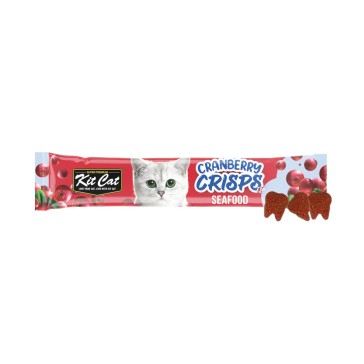 Kit Cat Cranberry Crisps Seafood Cat Treats - 20g