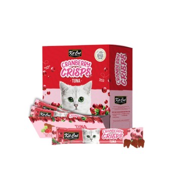 Kit Cat Cranberry Crisps Tuna Cat Treats - 50x20g