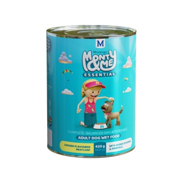 Monty & Me Essential Chicken Adult Wet Dog Food - 420g