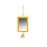 Beeztees Mirror & Bell Bird Toy