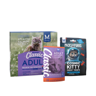 Montego Salmon & Tuna Cat Treat & Wet Food Duo Pack
