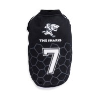 Dog's Life Official Licensed Sharks Dog Jersey