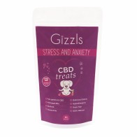 Gizzls Stress & Anxiety Chamomile CBD Dog Treats - 8mg
