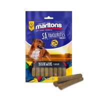 Marltons SA Favourites Snacks Semi-Most Boerewors Dog Chews - 100g