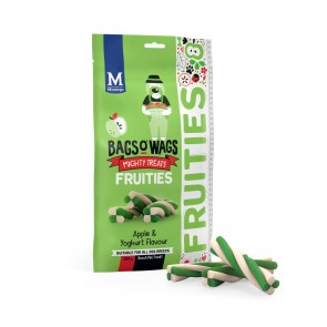 Montego Bags O Wags Fruities Apple & Yogurt Adult Dog Chew Treats