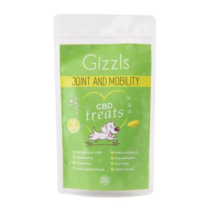 Gizzls Joint & Mobility Large 5mg CBD Dog Treat - 50 Biscuits