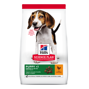 Hill's Science Plan Chicken Medium Puppy Dog Food -2.5kg