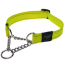 Rogz Utility Obedience Half-Check Dog Collar-Yellow